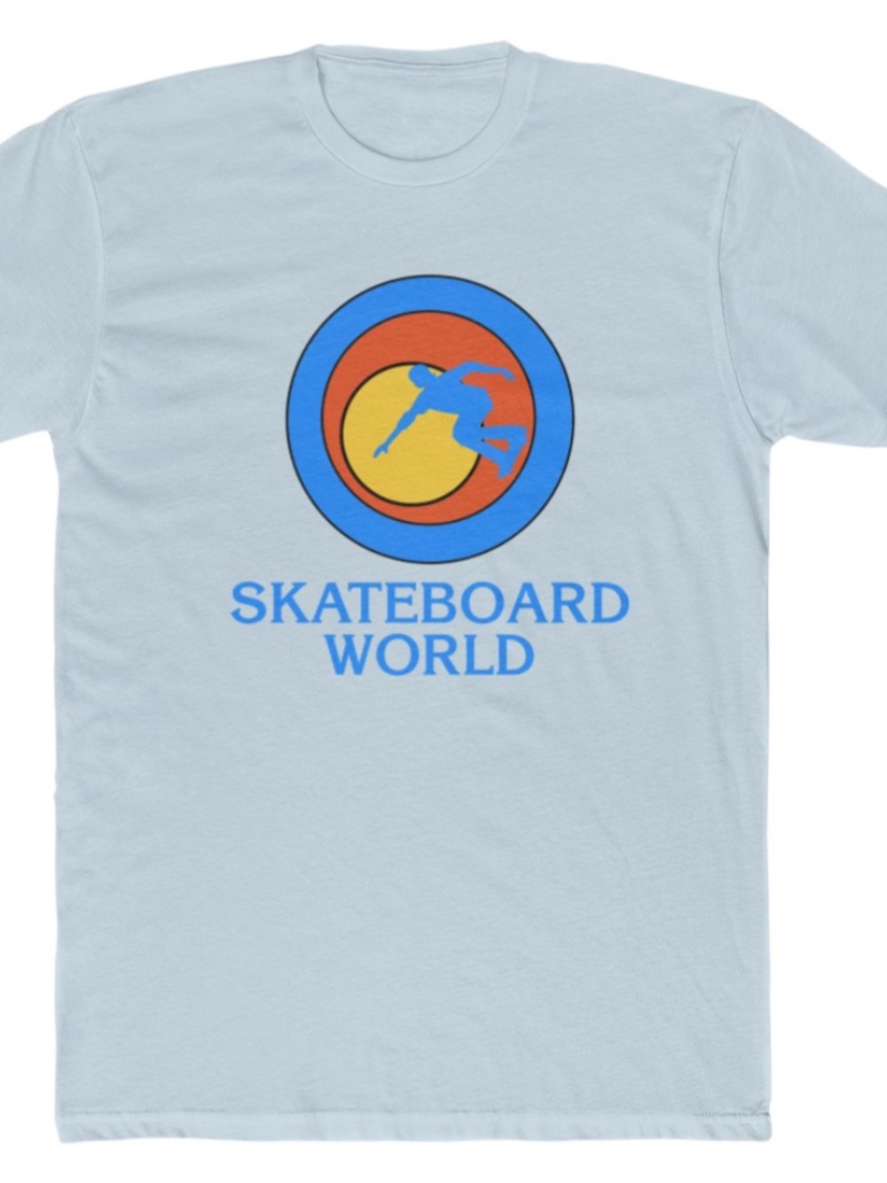 Retro 70's SKATEBOARD WORLD Skatepark t-shirt  ( skateboard tee ) Dogtown Alva